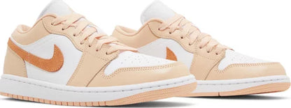 Nike Womens Air Jordan 1 Low Sneakers - 'Sunset Haze'