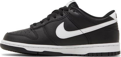 Nike Grade School Womens Dunk Low Sneakers - 'Black Panda 2.0'