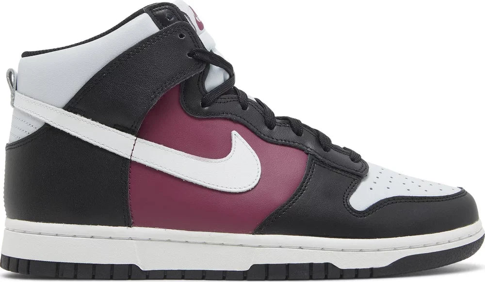 Nike Womens Dunk High Sneakers - 'Black Rosewood'