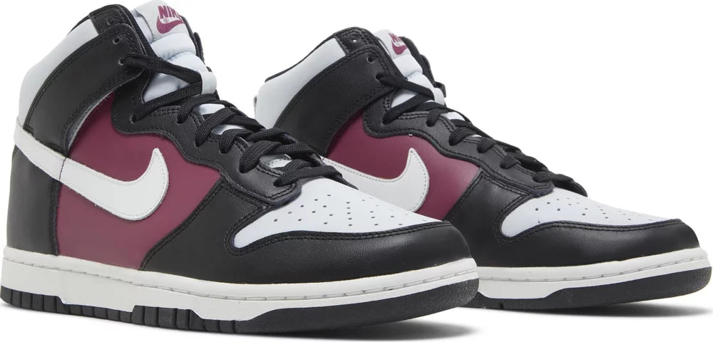 Nike Womens Dunk High Sneakers - 'Black Rosewood'