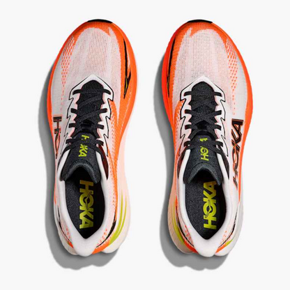 Mach X 3 Men's :White | Neon Tangerine
