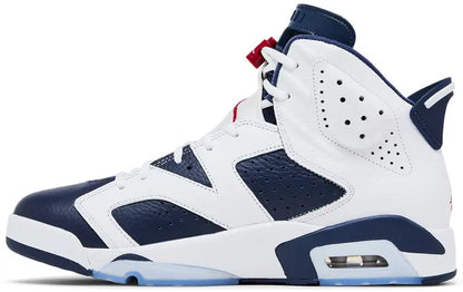 Nike Mens Air Jordan 6 Retro 'Olympic' 2024'