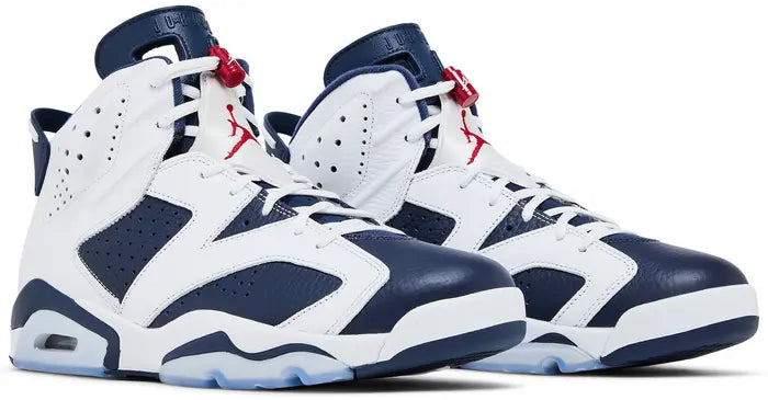 Nike Mens Air Jordan 6 Retro 'Olympic' 2024'