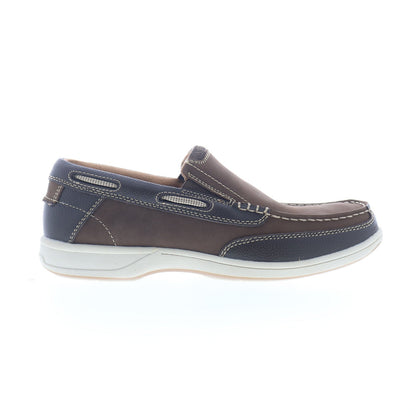 Florsheim Lakeside Slip 13158-200 Mens Brown Wide Loafers Casual Shoes