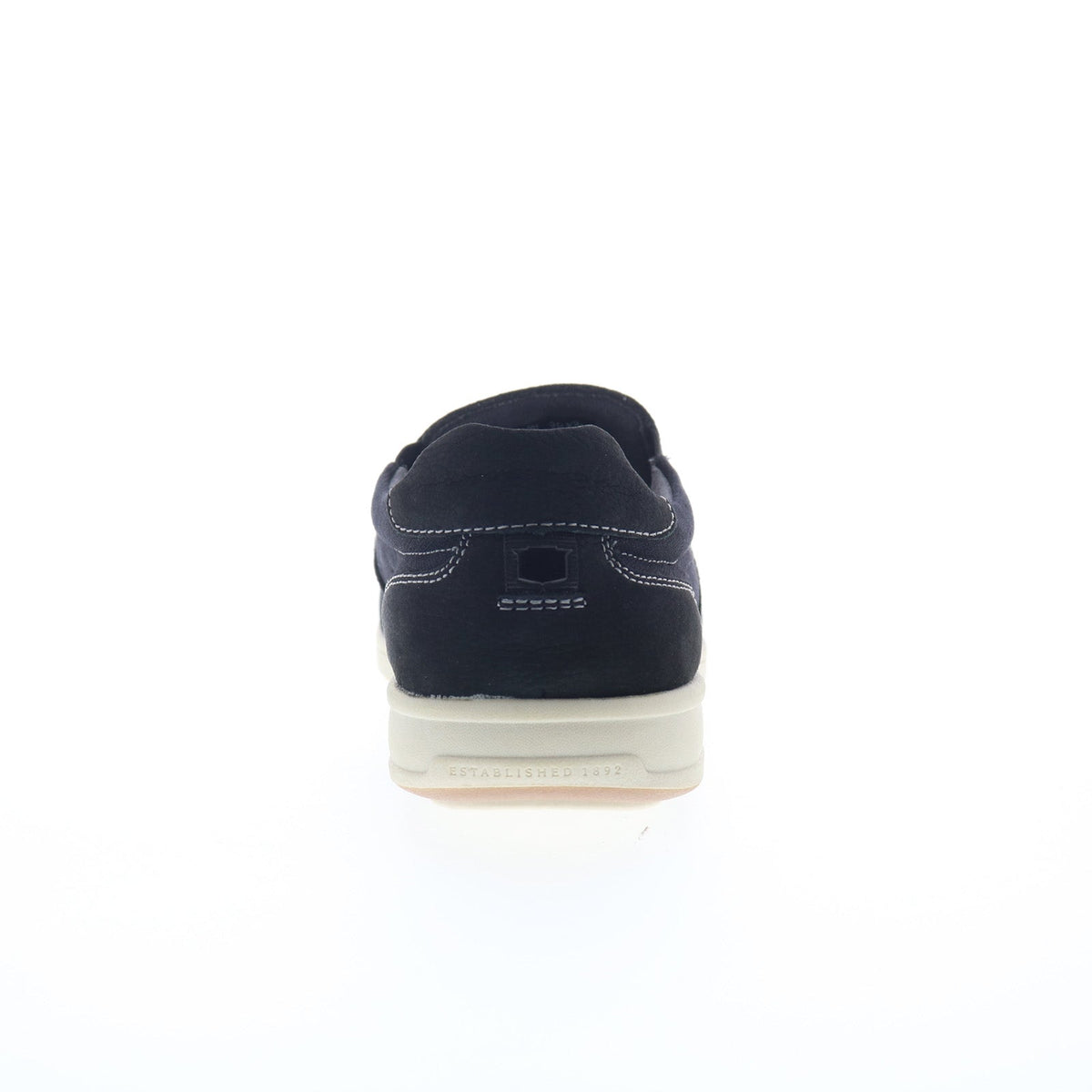 Florsheim Lakeside Canvas Slip On Mens Black Extra Wide Loafers Shoes