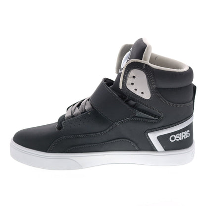 Osiris Rize Ultra 1372 1156 Mens Gray Synthetic Skate Inspired Sneakers Shoes