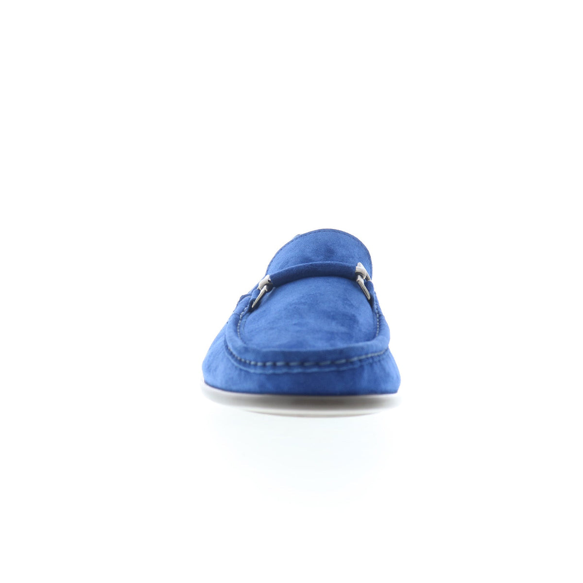 Mezlan Landa Suede 14004 Mens Blue Suede Loafers & Slip Ons Casual Shoes