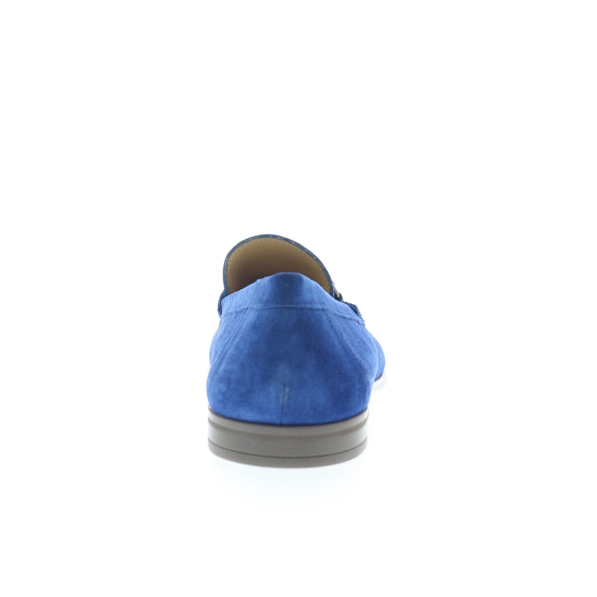 Mezlan Landa Suede 14004 Mens Blue Suede Loafers & Slip Ons Casual Shoes