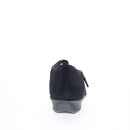Drew Metro 14794-16 Womens Black Wide Leather Lifestyle Sneakers Shoes