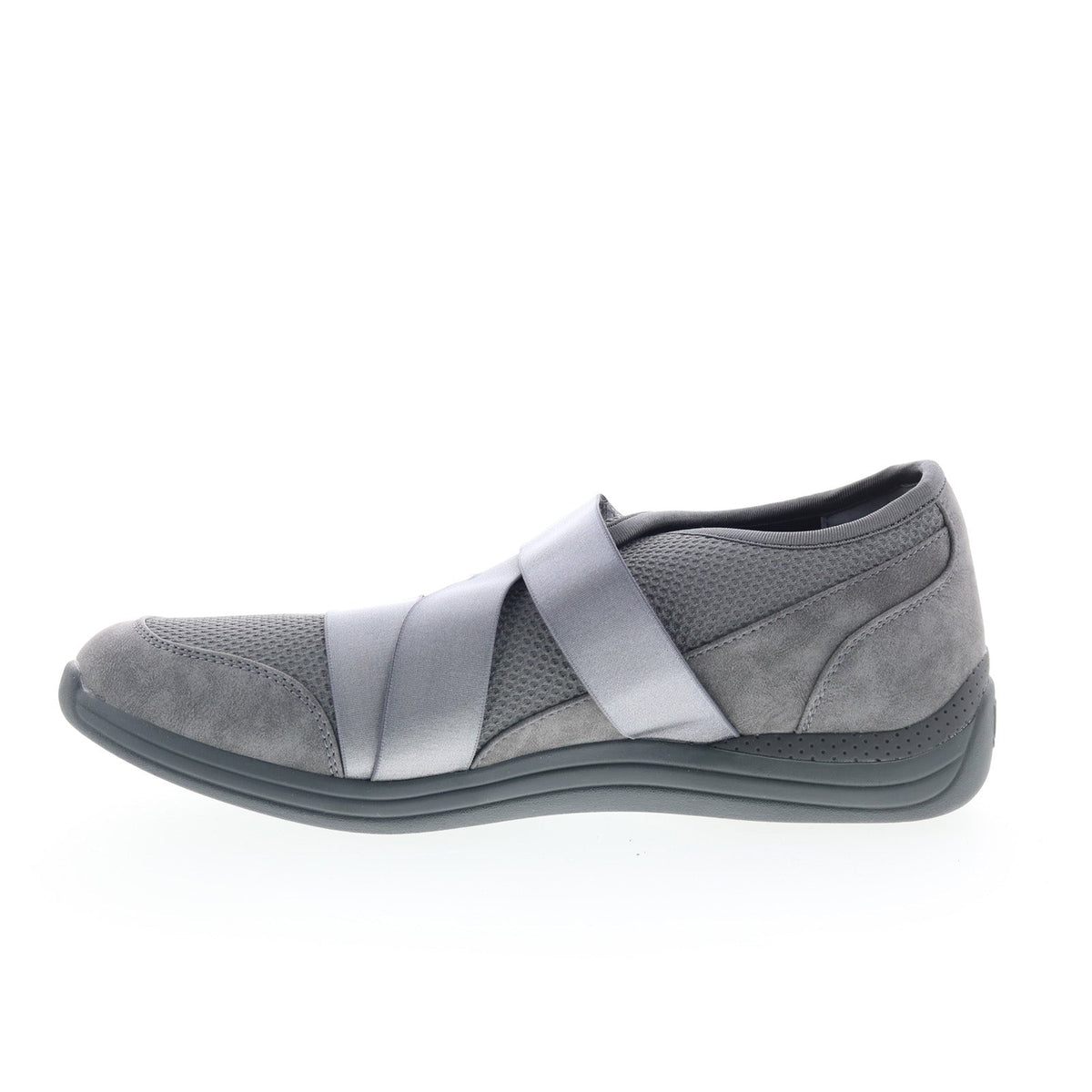 Drew Aster 14803-43 Womens Gray Wide Synthetic Lifestyle Sneakers Shoes