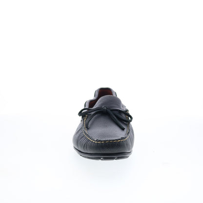 T.B. Phelps Verona 171-20 Mens Black Leather Loafers & Slip Ons Boat Shoes