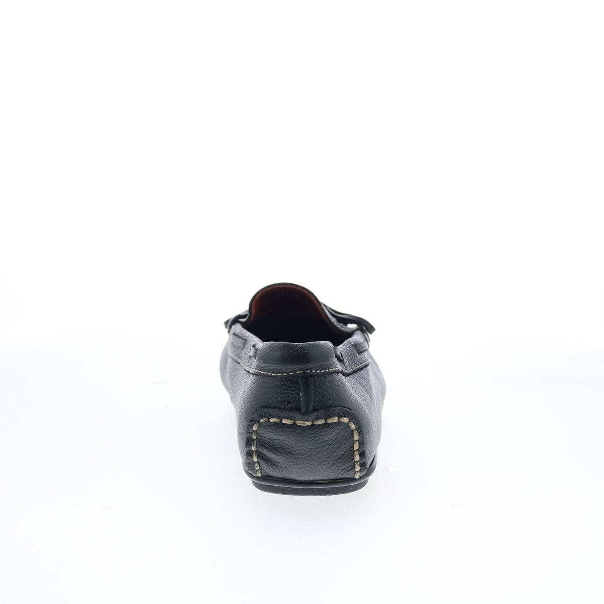 T.B. Phelps Verona 171-20 Mens Black Leather Loafers & Slip Ons Boat Shoes