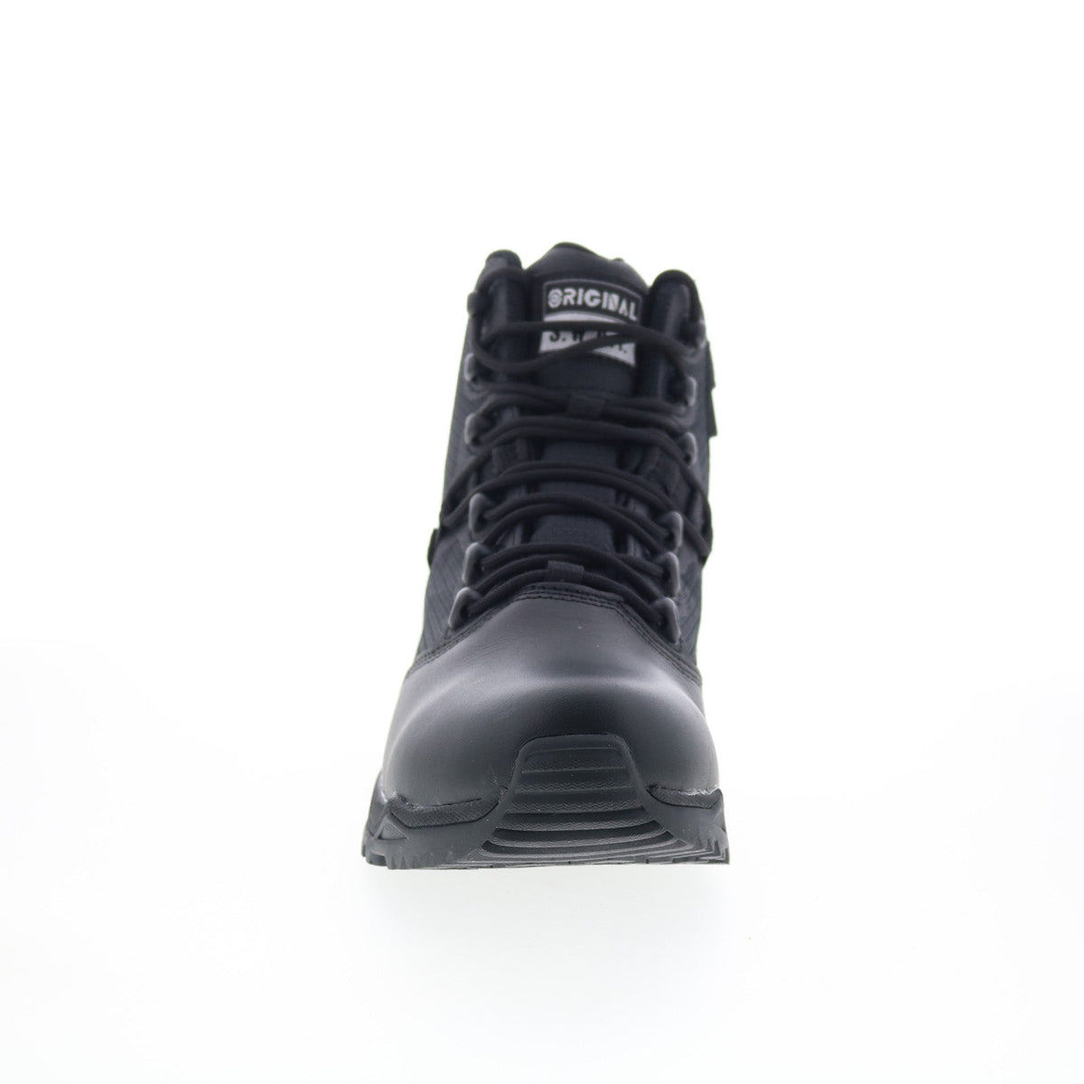 Original Swat Alpha Fury 6” Polishable Toe Side-Zip WP Mens Black Wide Boots