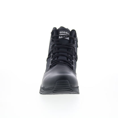 Original Swat Alpha Fury 6” Polishable Toe Side-Zip WP Mens Black Wide Boots