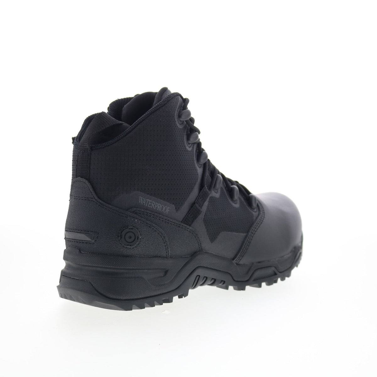 Original Swat Alpha Fury 6” Polishable Toe Side-Zip WP Mens Black Wide Boots
