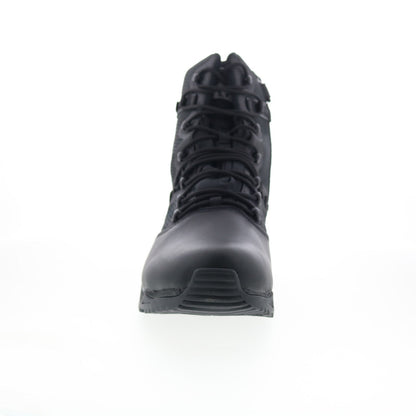 Original Swat Alpha Fury 8" Polishable Toe Side-Zip WP Mens Black Wide Boots