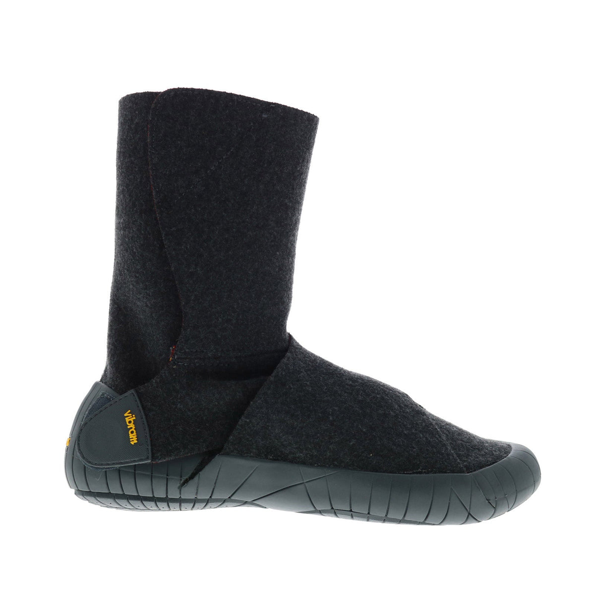 Vibram Furoshiki Mid Boot 17UCH05 Mens Gray Canvas Strap Casual Dress Boots