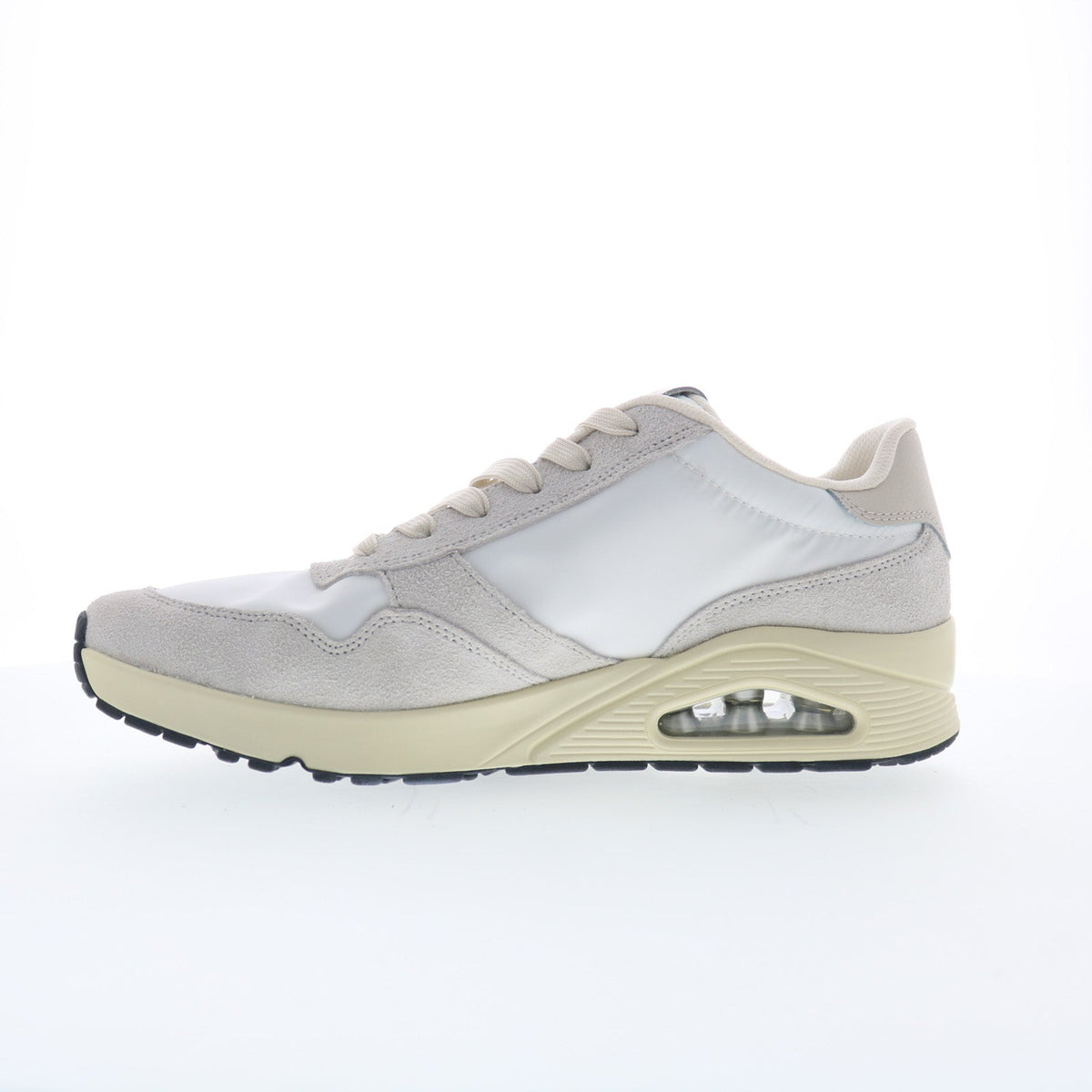 Skechers UNO - Vintage Dayz 183053-WHT Mens White Lifestyle Sneakers Shoes