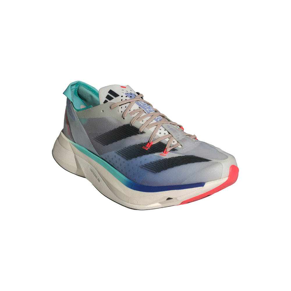 Adizero Adios Pro 3 Men's :Aurora Ink | Flash Aqua