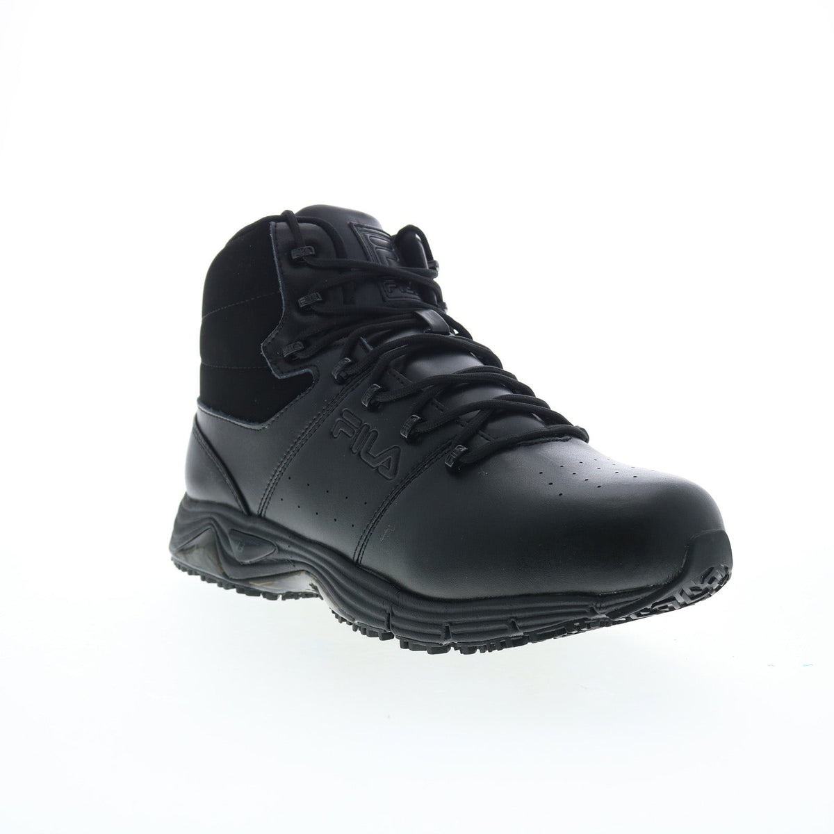 Fila Memory Breach Slip Resistant Steel Toe Mens Black Work & Safety Boots