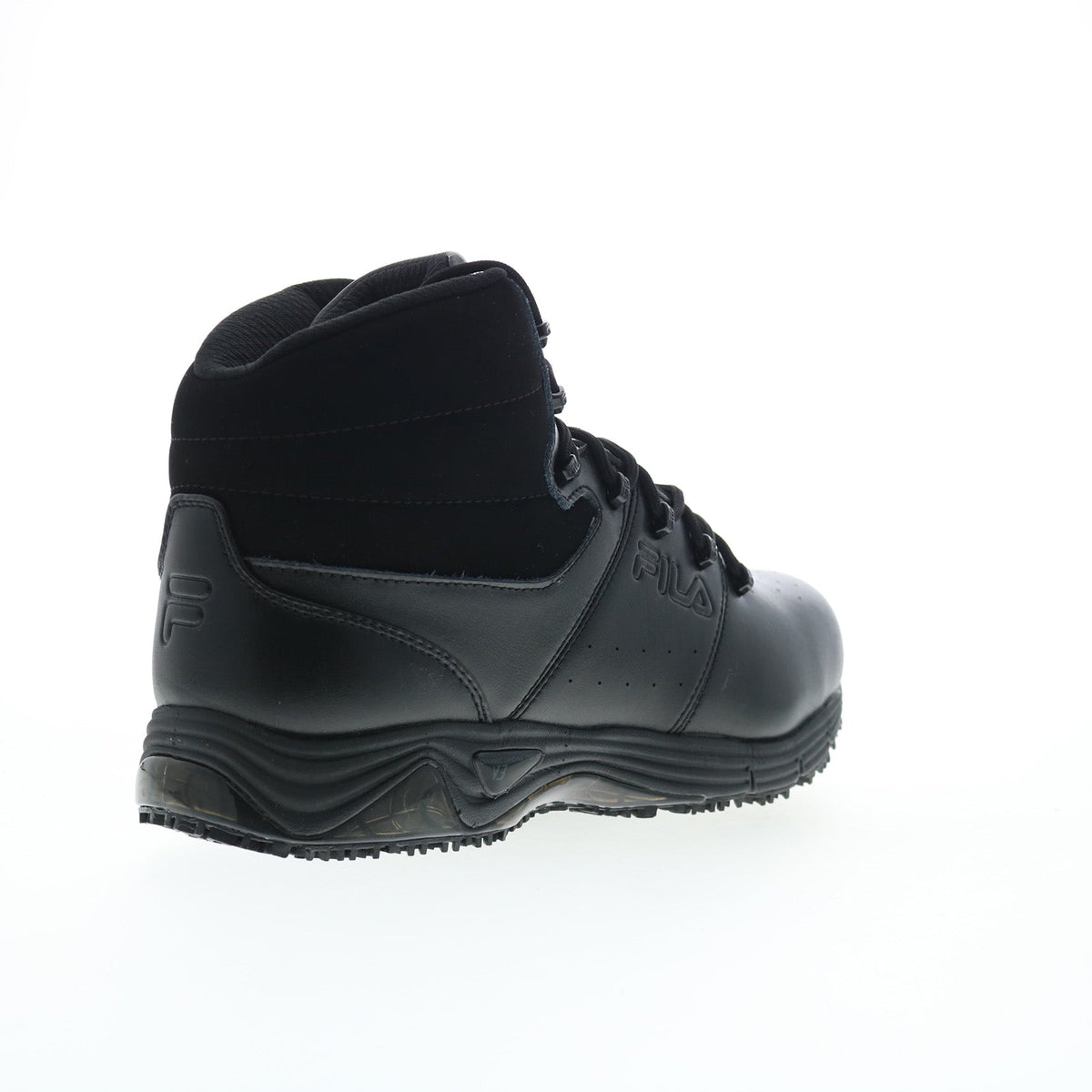 Fila Memory Breach Slip Resistant Steel Toe Mens Black Work & Safety Boots
