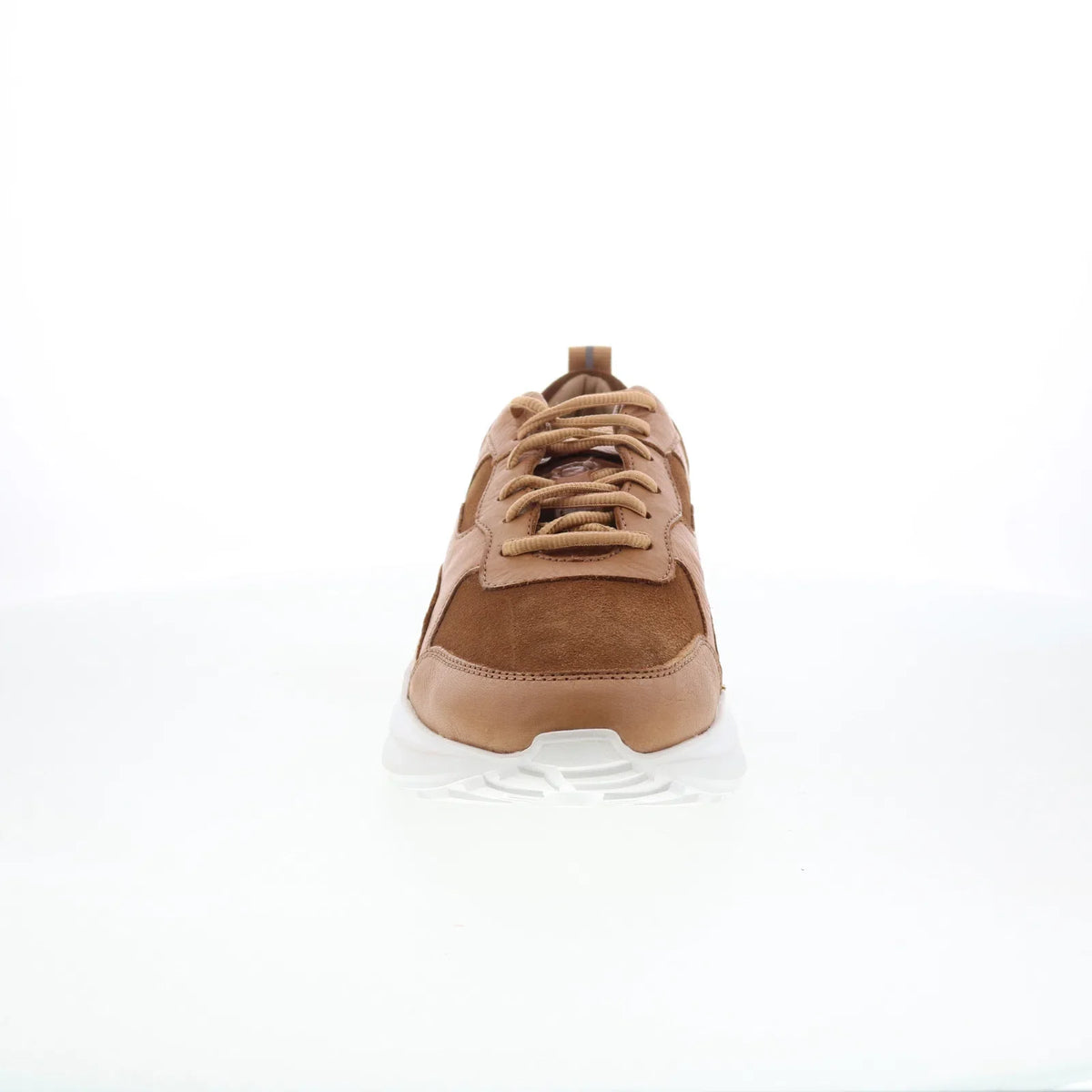Johnston & Murphy 24-6280 Mens Brown Suede Lace Up Lifestyle Sneakers Shoes