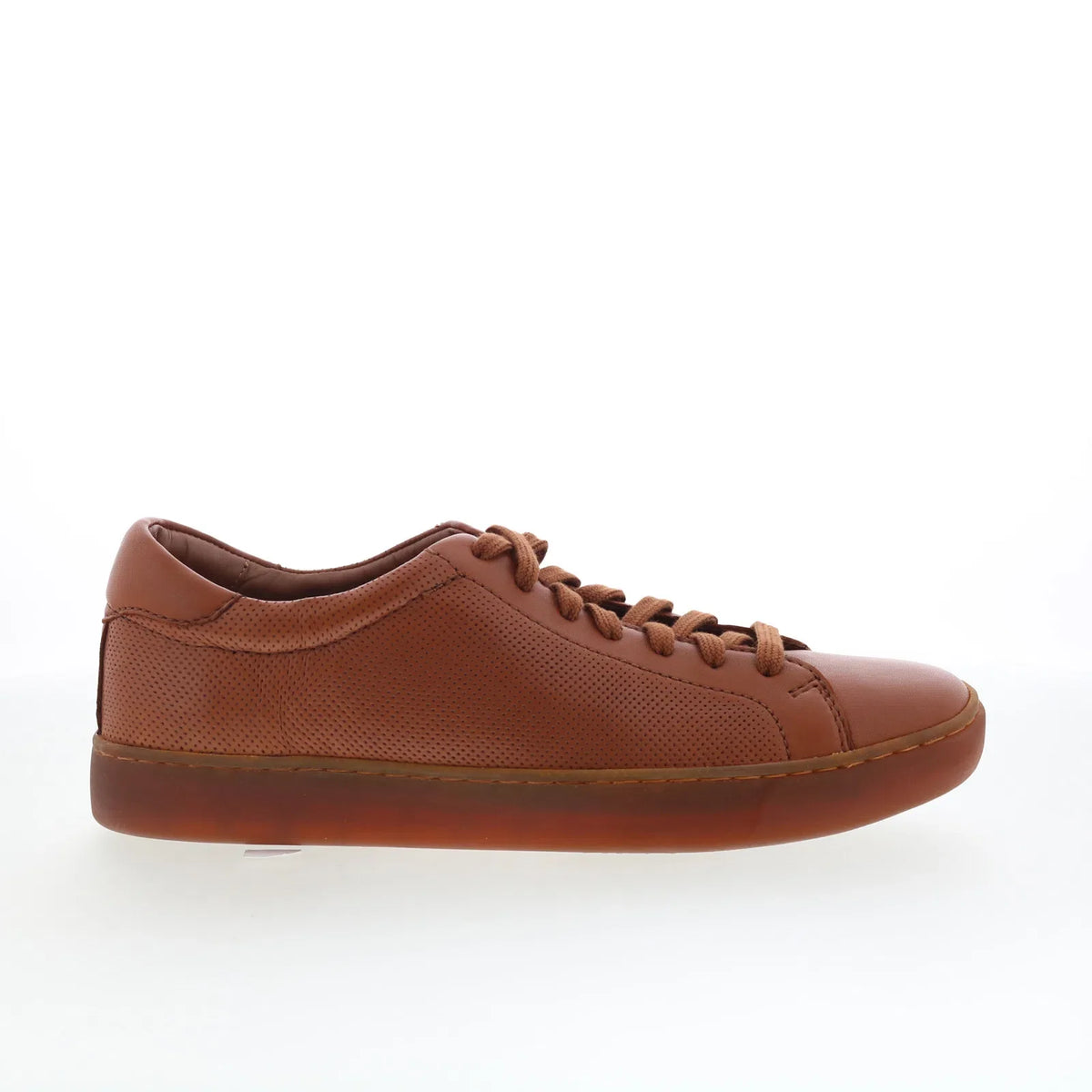 Johnston & Murphy 24-6502 Mens Brown Leather Lifestyle Sneakers Shoes
