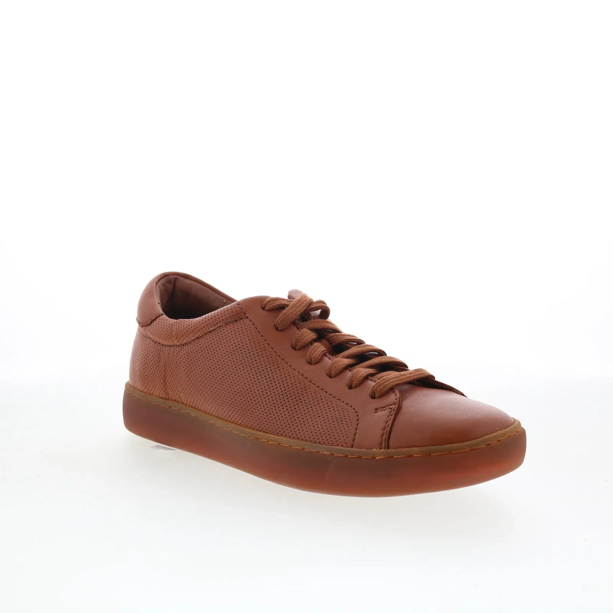 Johnston & Murphy 24-6502 Mens Brown Leather Lifestyle Sneakers Shoes