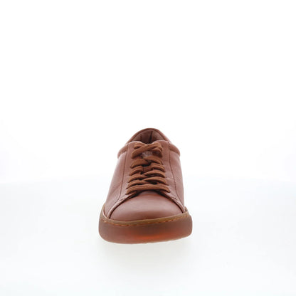 Johnston & Murphy 24-6502 Mens Brown Leather Lifestyle Sneakers Shoes