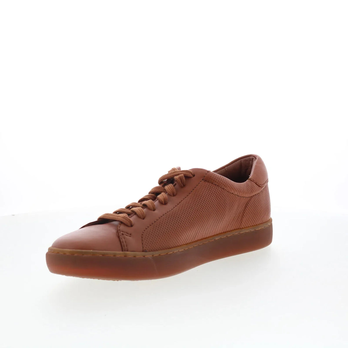 Johnston & Murphy 24-6502 Mens Brown Leather Lifestyle Sneakers Shoes