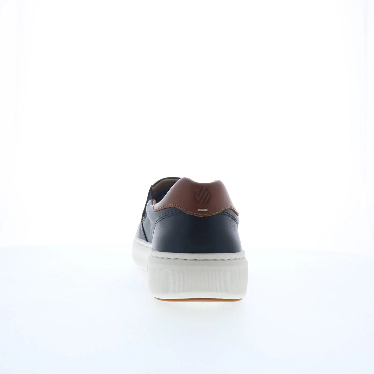 Johnston & Murphy 25-2831 Mens Black Leather Lifestyle Sneakers Shoes