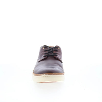 Johnston & Murphy 25-2906 Mens Brown Leather Lifestyle Sneakers Shoes