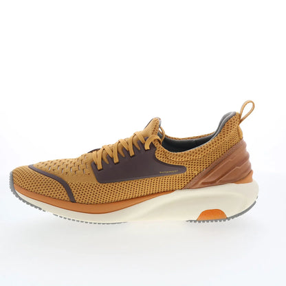 Johnston & Murphy 25-6560 Mens Yellow Canvas Lifestyle Sneakers Shoes
