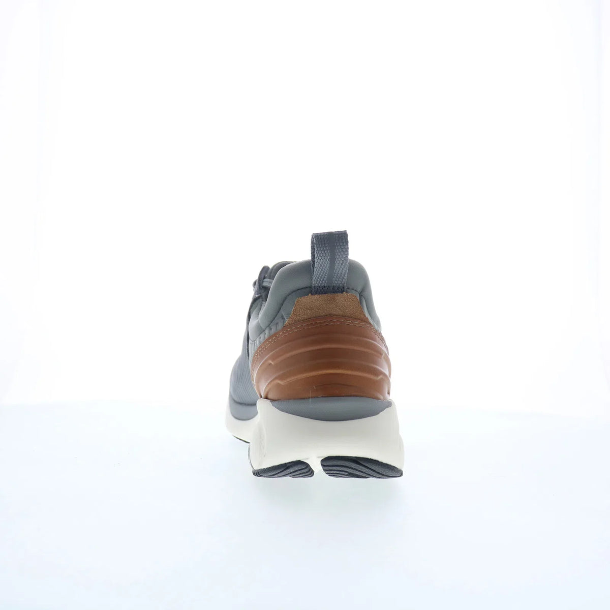 Johnston & Murphy 25-6587 Mens Gray Leather Lace Up Lifestyle Sneakers Shoes