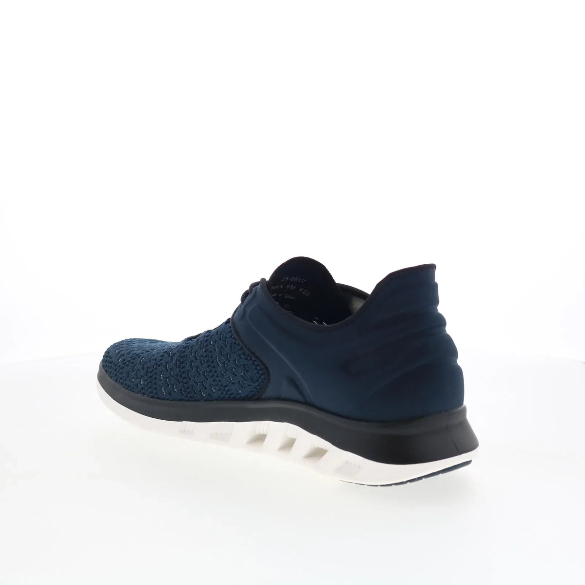 Johnston & Murphy 25-8917 Mens Blue Mesh Lace Up Lifestyle Sneakers Shoes
