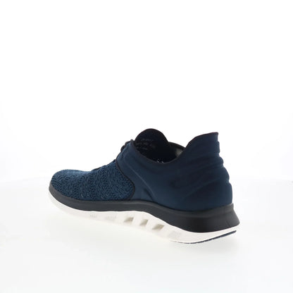 Johnston & Murphy 25-8917 Mens Blue Mesh Lace Up Lifestyle Sneakers Shoes