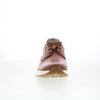 Johnston & Murphy 25-9616 Mens Brown Leather Lifestyle Sneakers Shoes
