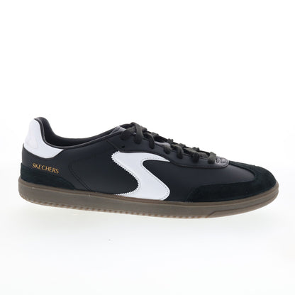 Skechers Hotshot - Pyke Mens Black Synthetic Wide Lifestyle Sneakers Shoes