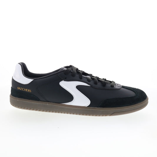 Skechers Hotshot - Pyke Mens Black Synthetic Wide Lifestyle Sneakers Shoes