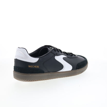 Skechers Hotshot - Pyke Mens Black Synthetic Wide Lifestyle Sneakers Shoes