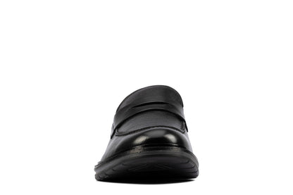 Clarks Chantry Penny 26157983 Mens Black Loafers & Slip Ons Penny Shoes