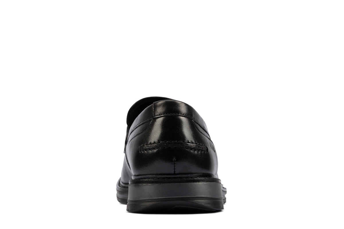Clarks Chantry Penny 26157983 Mens Black Loafers & Slip Ons Penny Shoes