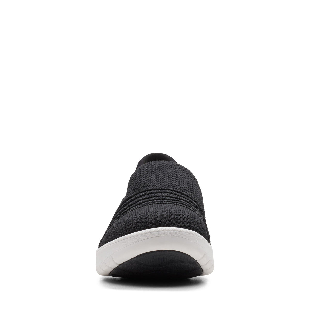 Clarks Adella Step 26164065 Womens Black Mesh Lifestyle Sneakers Shoes