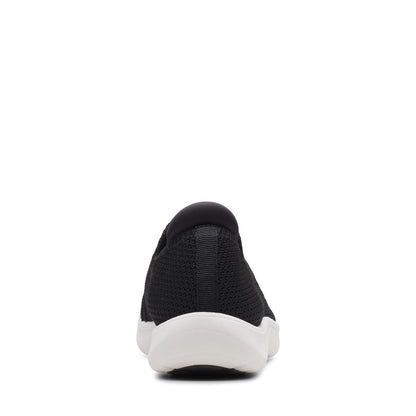 Clarks Adella Step 26164065 Womens Black Mesh Lifestyle Sneakers Shoes