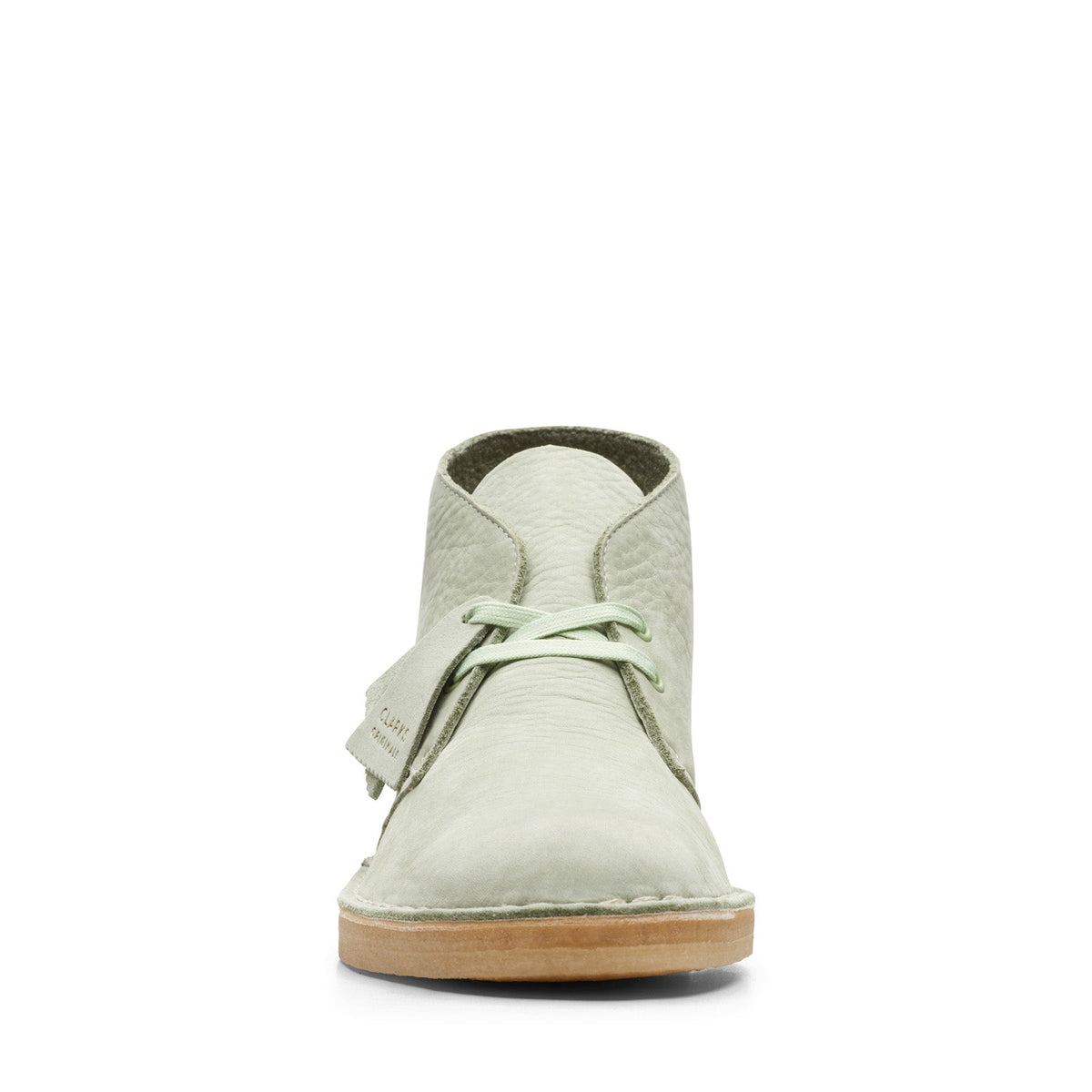 Clarks Desert Boot 26165743 Mens Green Leather Lace Up Chukkas Boots