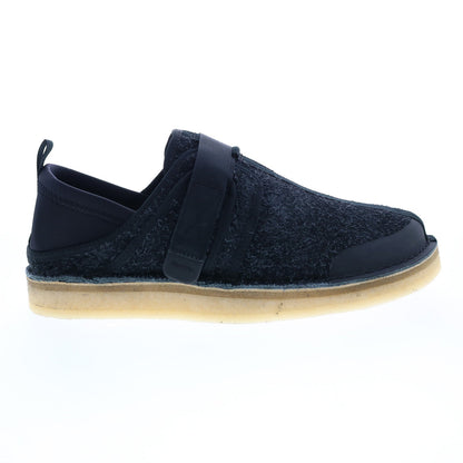 Clarks Trek Taiyo 26165983 Mens Black Loafers & Slip Ons Casual Shoes