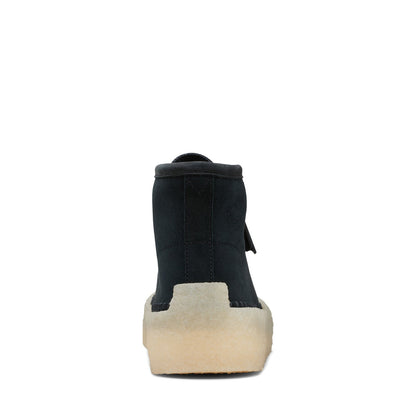 Clarks Caravan Mid 26167697 Mens Black Suede Lifestyle Sneakers Shoes