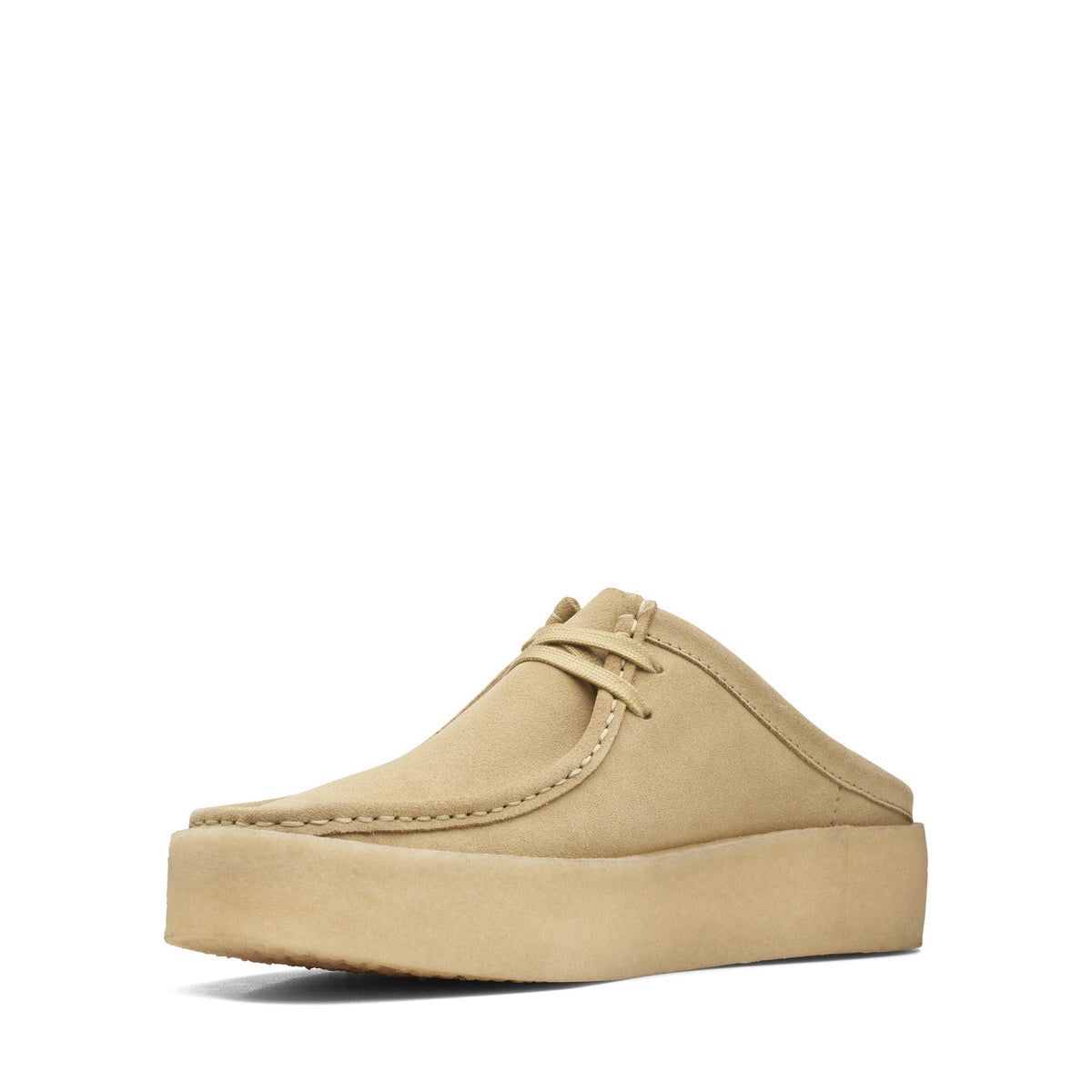 Clarks Wallabee Cup LO 26169187 Mens Beige Loafers & Slip Ons Casual Shoes