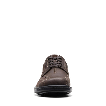 Clarks Gessler Lace 26171540 Mens Brown Oxfords & Lace Ups Casual Shoes