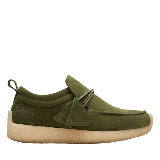 Clarks Maycliffe 26173379 Mens Green Leather Oxfords & Lace Ups Casual Shoes